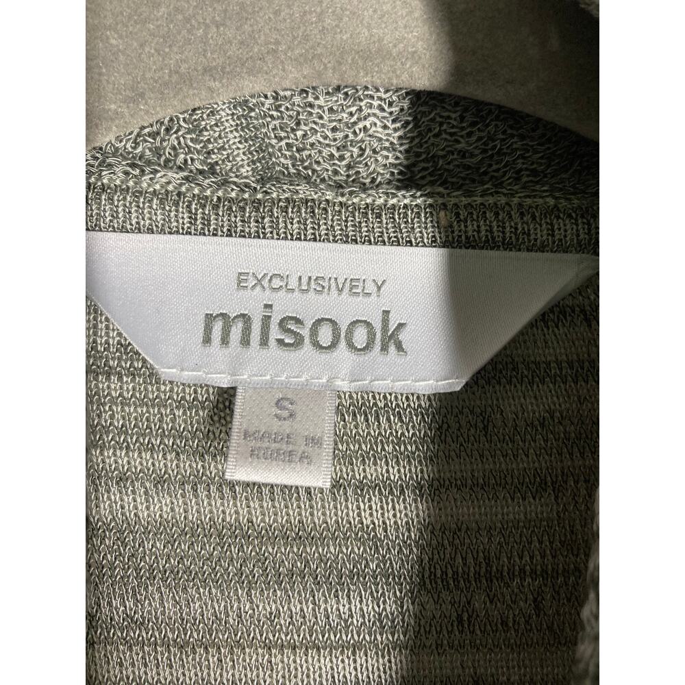Exclusively Misook Gray Asymmetrical Open Cardiga… - image 6